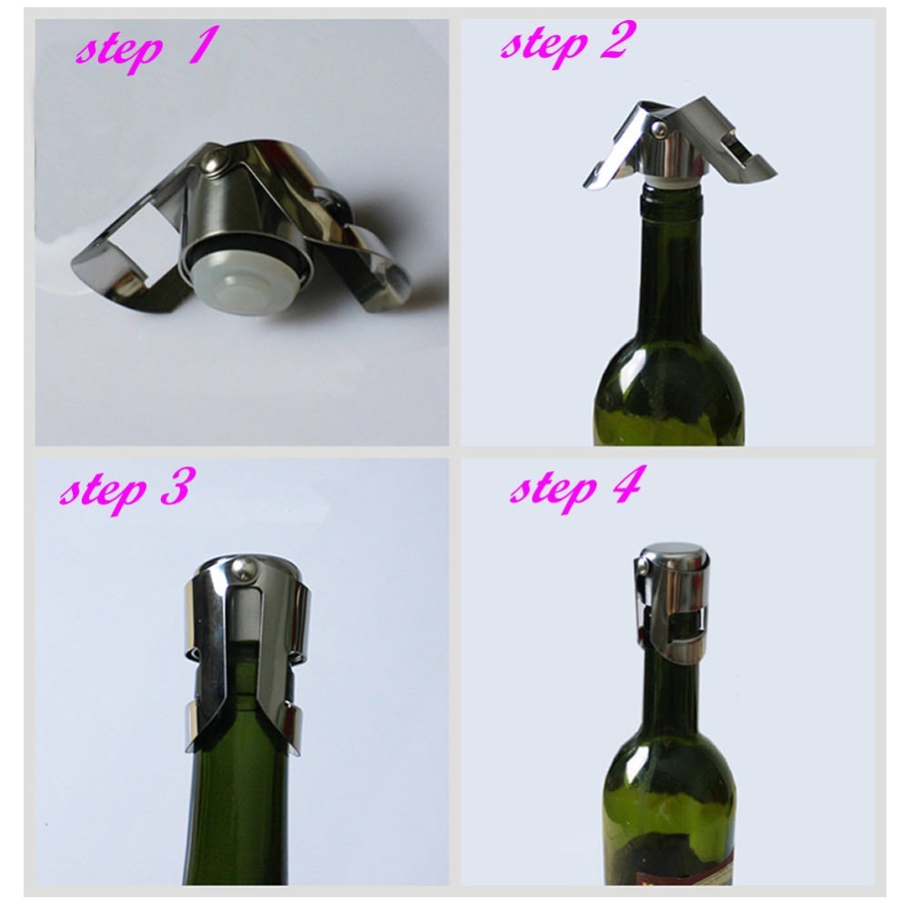 S111 Professional Red Wine Champagne Sparkling Wine Bottle Stopper