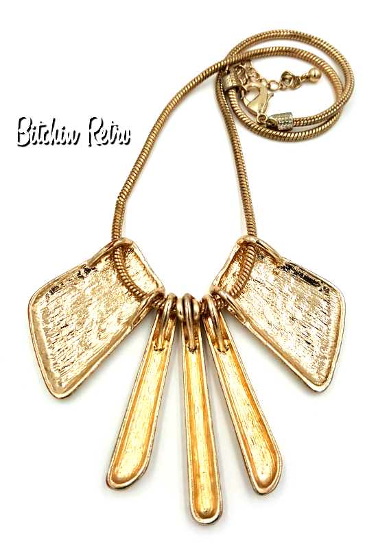 Caveman Flintstones or Tribal Chief Necklace for Halloween Costumes