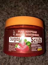 Pure Egyptian magic  super Whitening Strong Sugar Scrub+ strawberry extract,Aha - $30.99