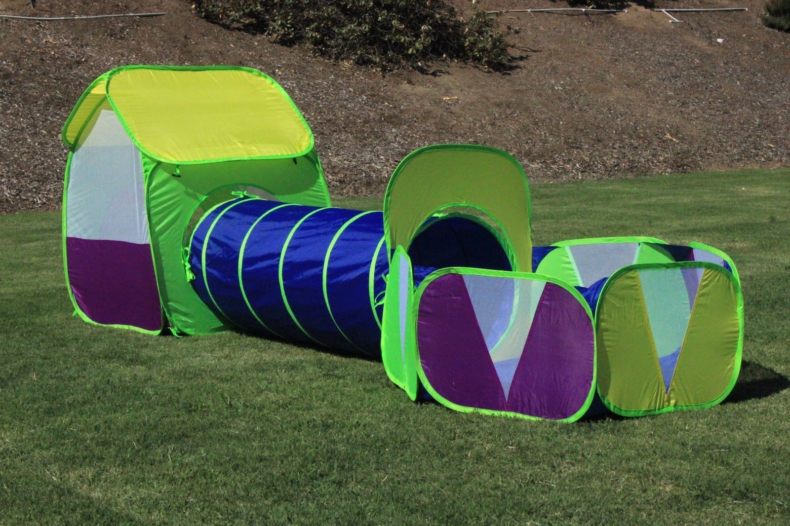 G3Elite Kids Ball Pit Play Tent, 3 Piece Pop Up Set House, Tunnel And