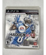 Madden NFL ‘13 w/Bonus Content PS3 Sony PlayStation 3, 2012 CIB - $7.97