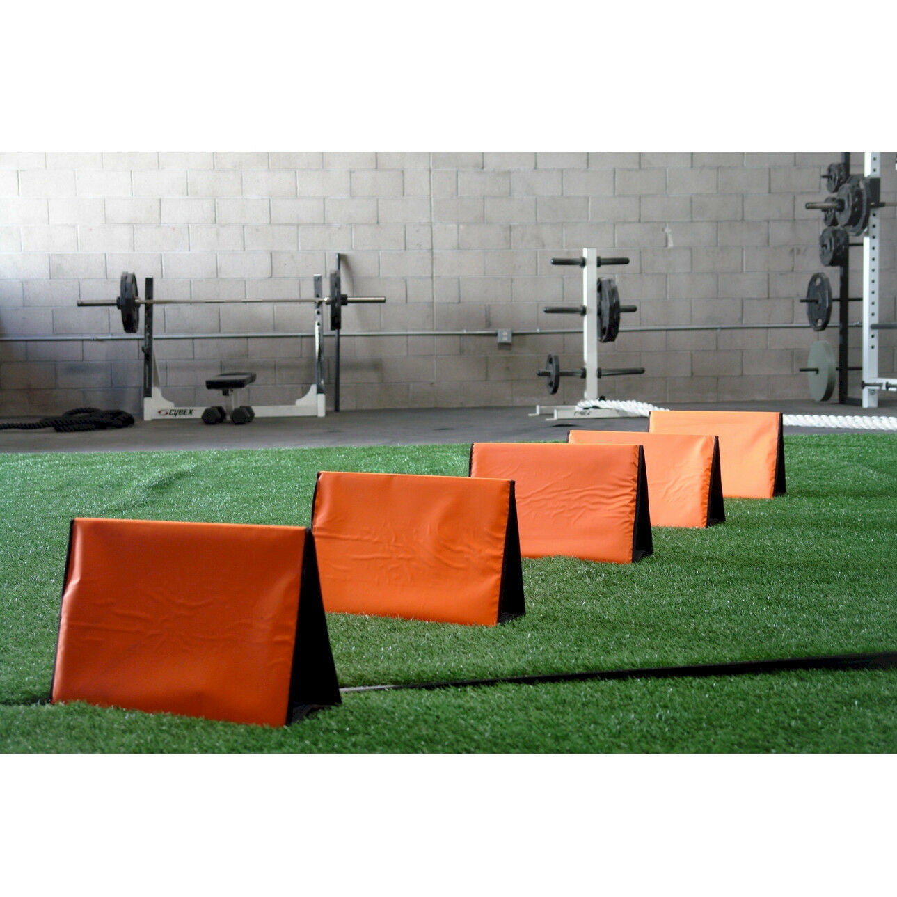 WORKOUTZ 6INCH FOLDING PLYOMETRIC SPEED HURDLES (6 QTY) AGILITY SPORTS