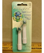 Interplak Conair OptiClean Replacement Brush Heads 2 pieces model 555471... - $15.95
