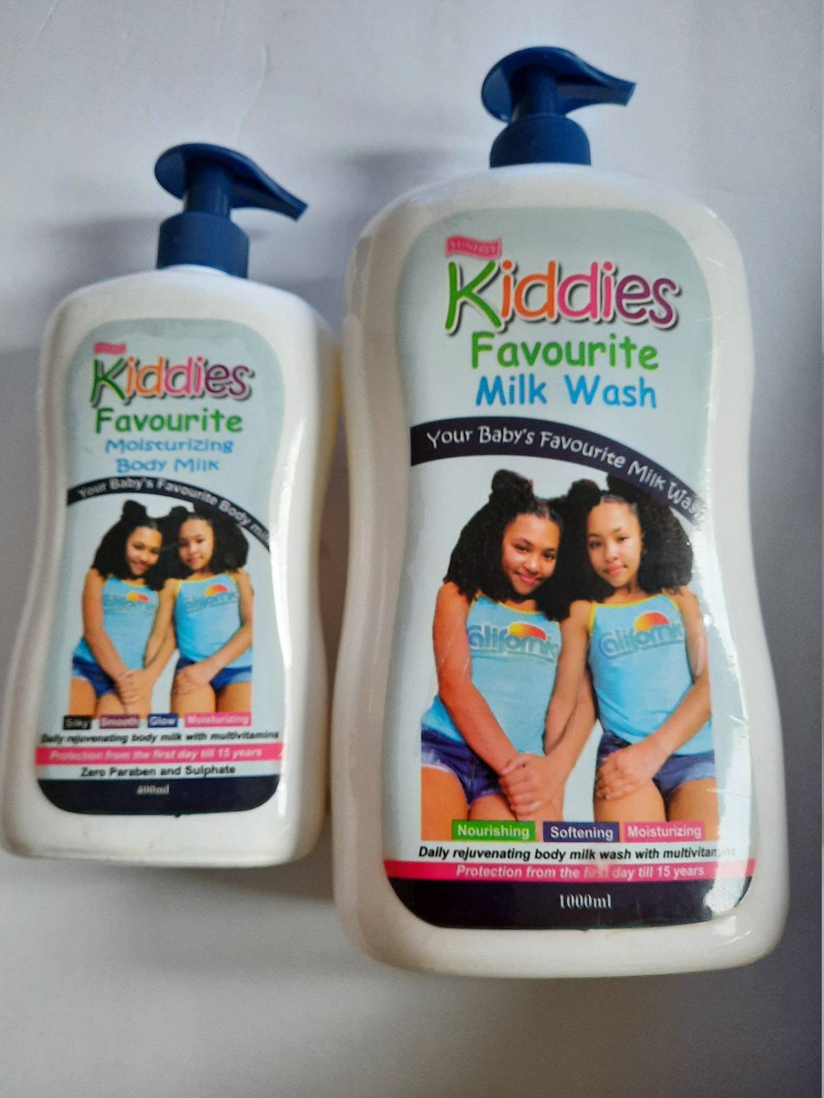 Kiddies favourite milk wash 1000ml and and similar items