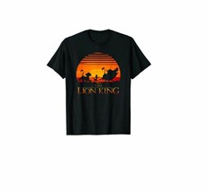 Disney Lion King Classic Sunset Squad T-shirt Tee Men&#39;s Black 3XL Offici... - $19.79