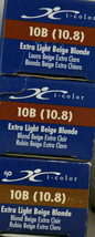 ISO I.Color 10B Extra Light Beige Blonde Permanent Creme Hair Color 2oz (3 pack) - $26.64