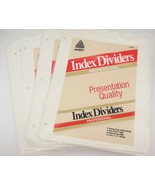 Avery Index Dividers Professional Presentation Quality 12 Packs of 5 #81... - $9.40