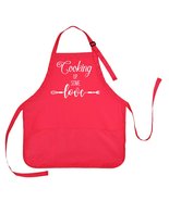 Valentines Day Apron, Valentines Apron, Cooking Up Some Love Apron - $18.95