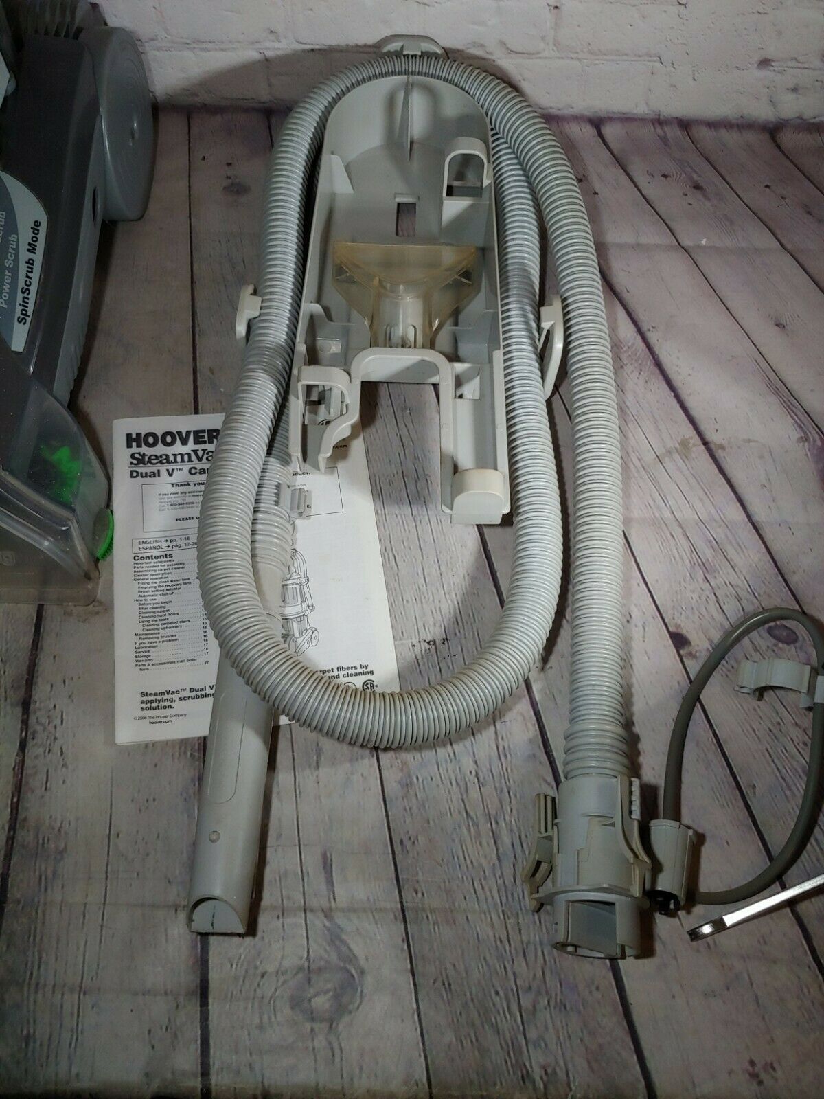 Hoover STEAM VAC DUAL V F7220900 Heavy Duty Carpet Steamer Cleaner