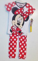 Disney Minnie Mouse Toddler Girls 2pc Pajama Set Pj's Sizes 3T, 4T or 5T NWT - $10.49