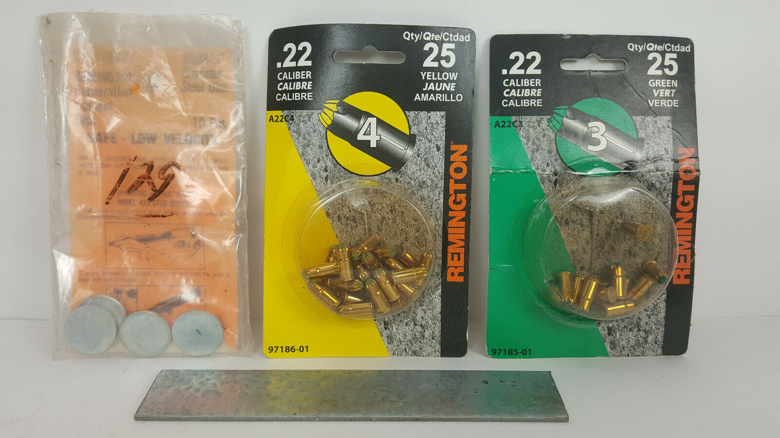 Remington 476 Concrete Power Hammer Powder Actuated Cartridges