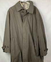 Vintage Chaps Ralph Lauren Trench Coat Overcoat Topcoat Men’s 46R - $69.99