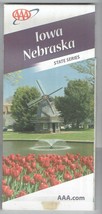 2009 AAA Map Iowa Nebraska - $7.43