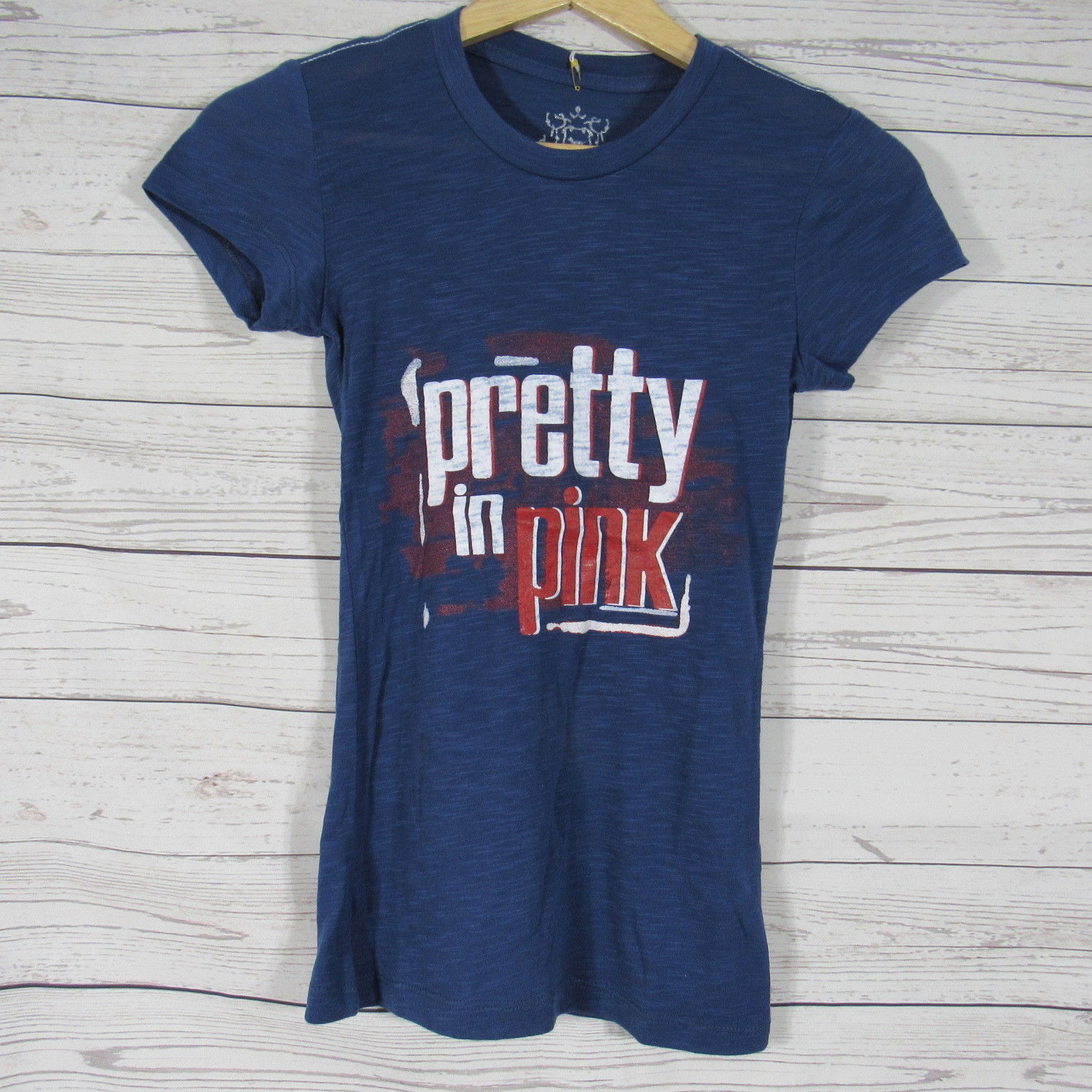 Victorias Secret Pink T Shirt Girls Medium M Navy Pretty In Pink