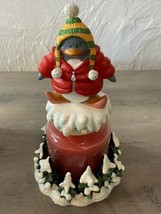 New In Box VINTAGE Avon Chilly Critters Penguin Candle Decoration - $14.01