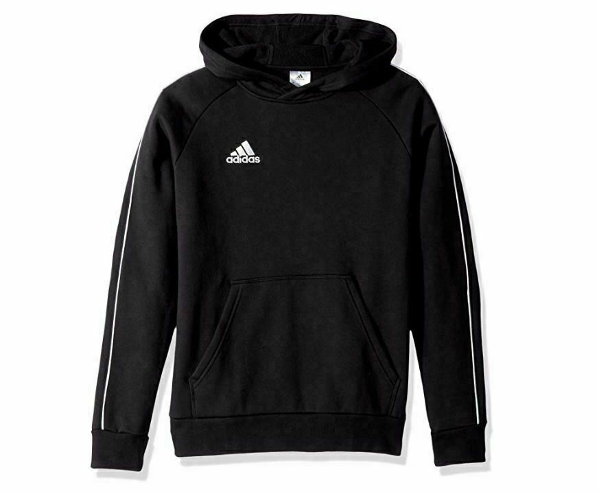 Primary image for adidas Unisex Youth Soccer Core18 Hoody Extra Small 4-6 XL Black Hoodie CY8263