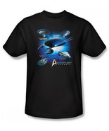 Star Trek All 5 TV Series Starfleet Vessels and Classic Command Logo T-S... - $17.41