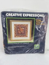 Creative Expressions Needlepoint Kit &quot;Russet Harmony&quot; 1983 Erica Wilson ... - $18.69