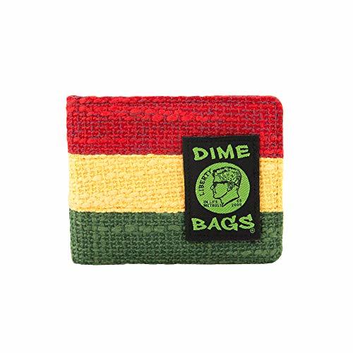 Dime Bags BiFold Hempster Wallet Classic, Slim Bifold Design w/RFID