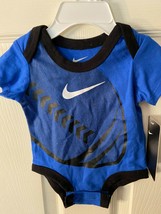 Nike Football Style Bodysuit 3 Months *NEW w/Tags* f1 - $10.99