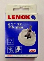 Lenox 23834 1-1/16" Carbide Hole Cutter Hole Saw USA - $15.84