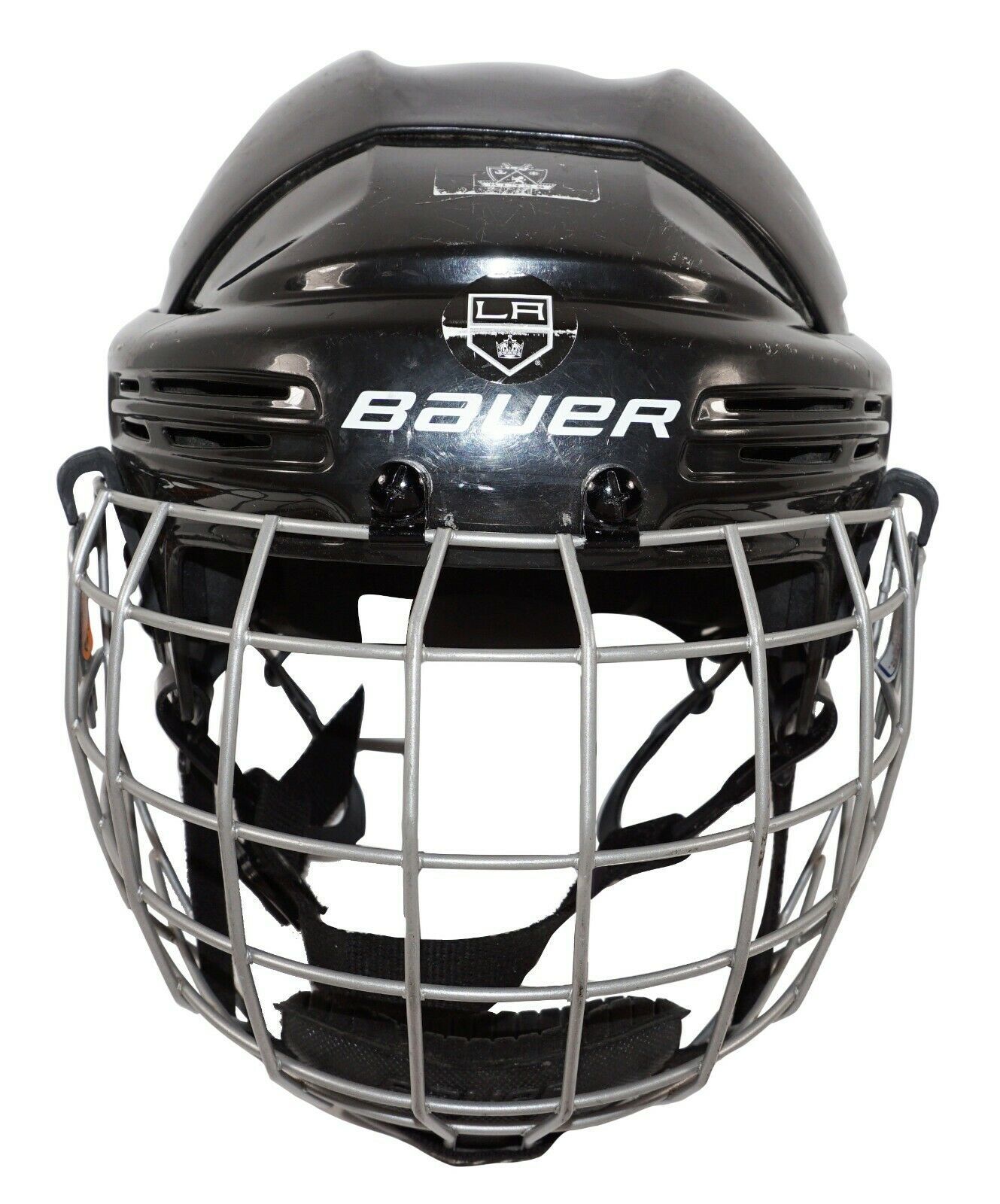JUNIOR LA KINGS BAUER 2100 HOCKEY HELMET + TRUE VISION CAGE BHH2100JR