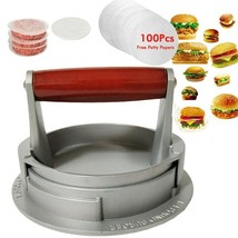 High quality Round Shape Hamburger Press Aluminum Alloy Hamburger Meat B... - $24.74+