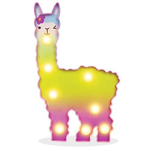 lights and colors llama
