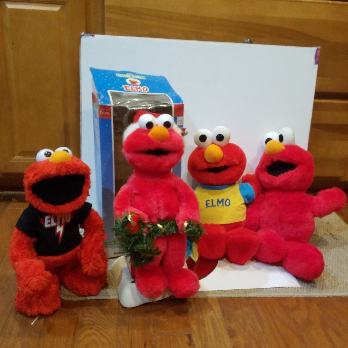 elmo cuddly toy