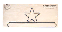 Classic Motifs Star 20 Inch Split Bottom Craft Holder - $16.75