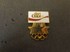 Coca-Cola Diet Coke with Wave LA Olympic 1992 Lapel Pin  - $4.46