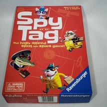 Spy Tag Game Ravensburger The High-Speed Spot-the-Spies Game! Ages 5+ EUC - $14.95