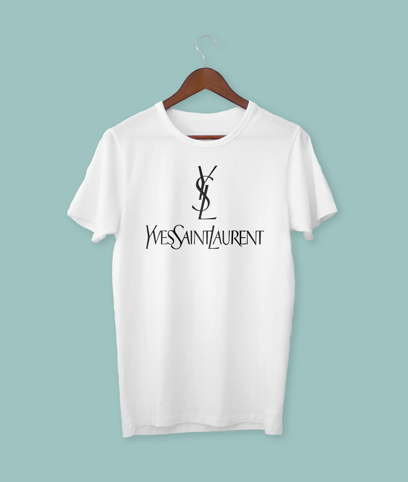 YSL Logo Shirt Band Famous Tee Tshirt Unisex Men Women S-3XL - T-Shirts ...