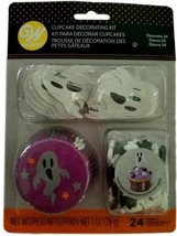 Ghost Halloween Cupcake Combo Pack Makes 12 Liners Picks Ghosts Wilton - $7.51