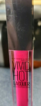 Maybelline New York Vivid Hot Lacquer Color Sensational Lip Gloss 068 Sassy - $5.93
