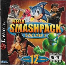 Sega Dreamcast - Sega Smashpack: Vol. #1 (1999) *Complete w/Case & Instructions* - $20.00