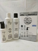 Nioxin System 1 Hair Care Kit for Natural Hair with Light Thinning 3 Cou... - $30.38