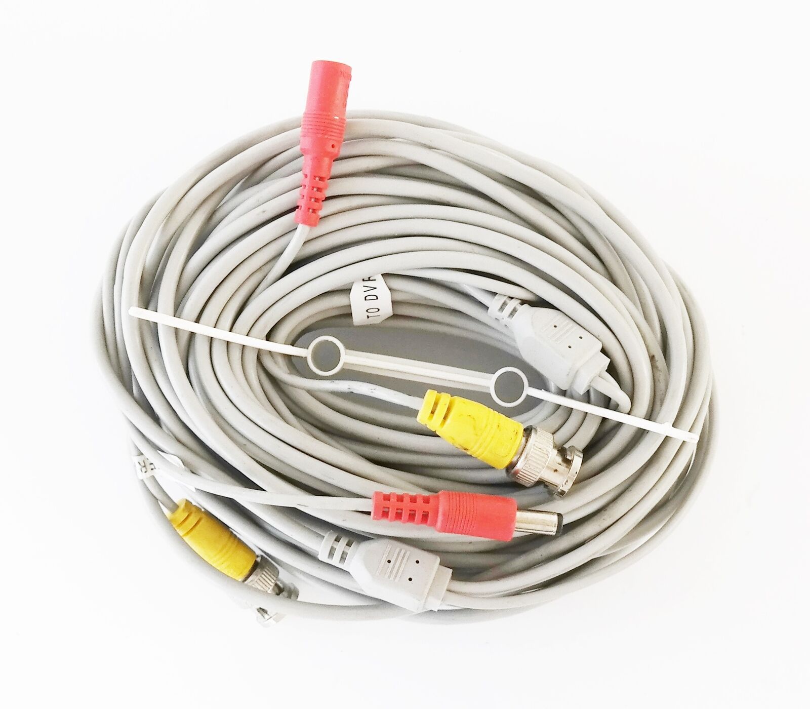 Extension Cable 60ft for Night Owl and Swann Security Camera Gray