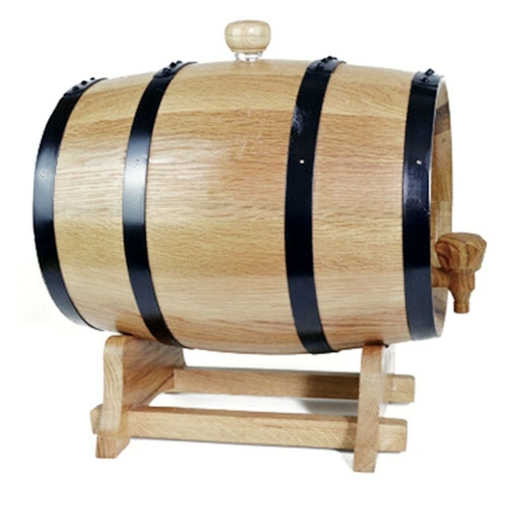 Oak Wine Barrel Keg Home Wine Making Device 3L Food & Beverages