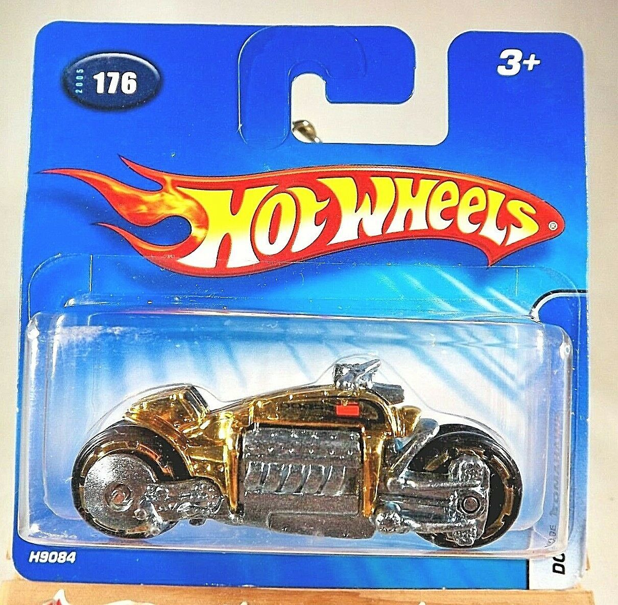 2005 Hot Wheels #176 Mainline Issue Dodge Tomahawk chrome 