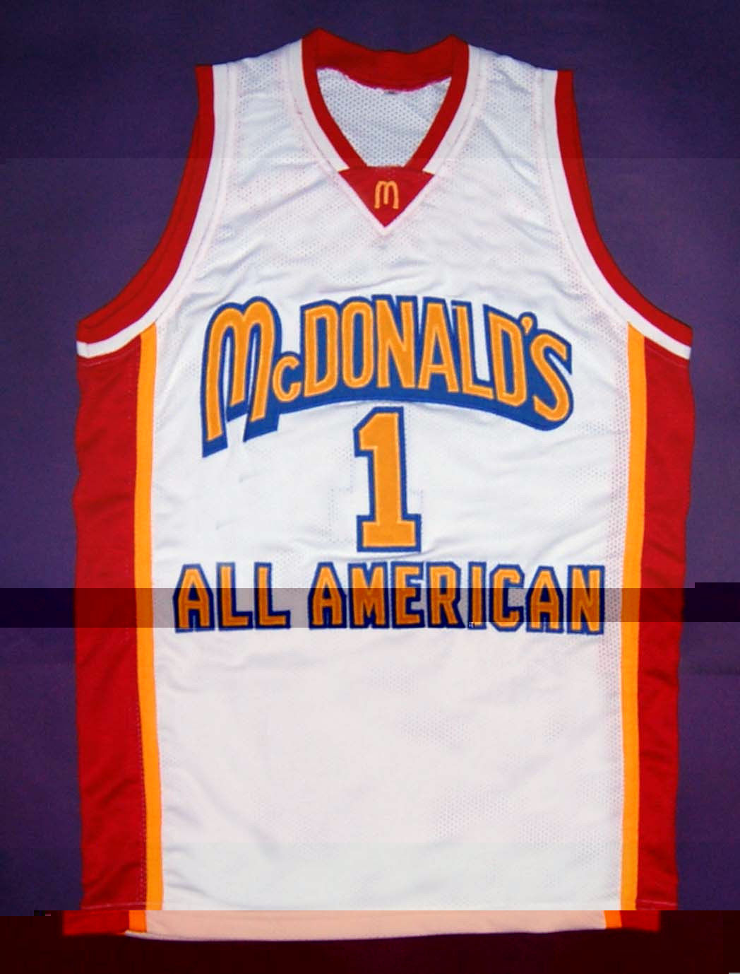 TRACY McGRADY McDONALD'S ALL AMERICAN JERSEY White NEW ANY SIZE