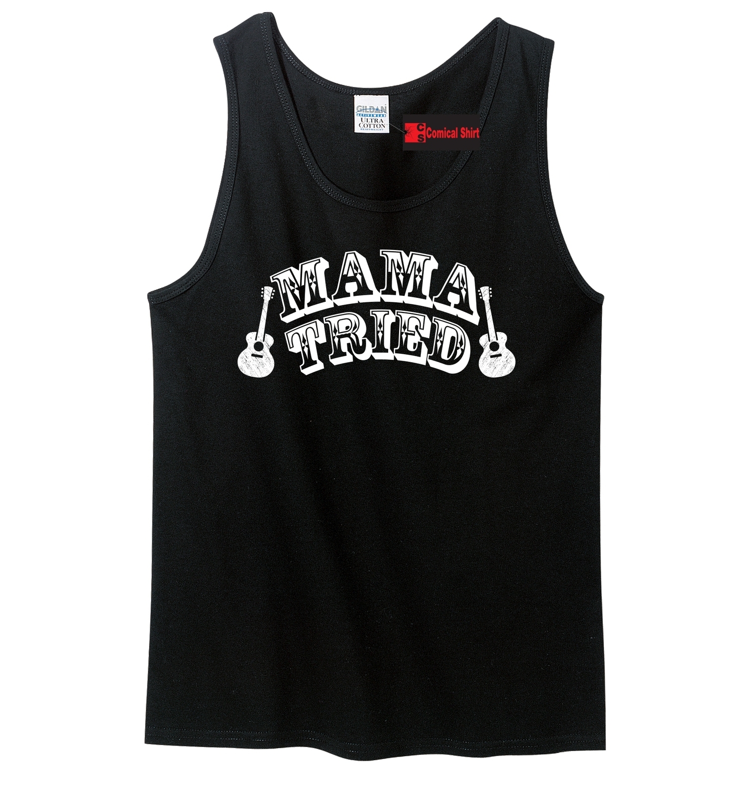 Image of Mama Tried Cute Country Music Southern Rebel Shirt Mens Tank Top