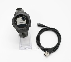 Garmin Instinct Solar Rugged GPS Smartwatch - Graphite 010-02293-10 image 1