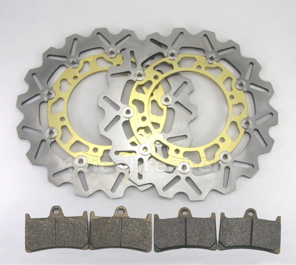 Front Brake Disc Rotor For  Suzuki GSF650 BANDIT 07-10 DL650 V-STROM 07-11