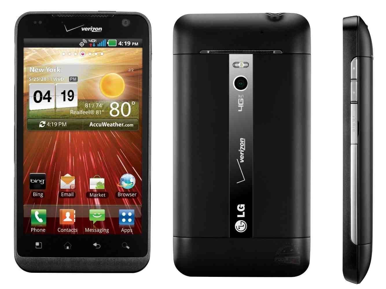 LG Revolution VS910 Verizon 4G LTE phone Large 4.3inch touch screen, 5