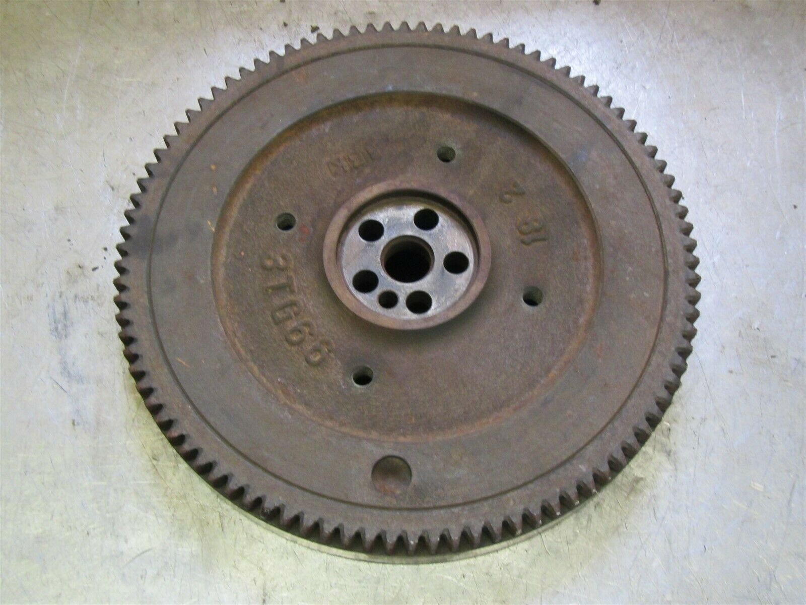 John Deere F932 Front Mow Tractor Yanmar 3TG72-UJ 28hp Engine Flywheel ...