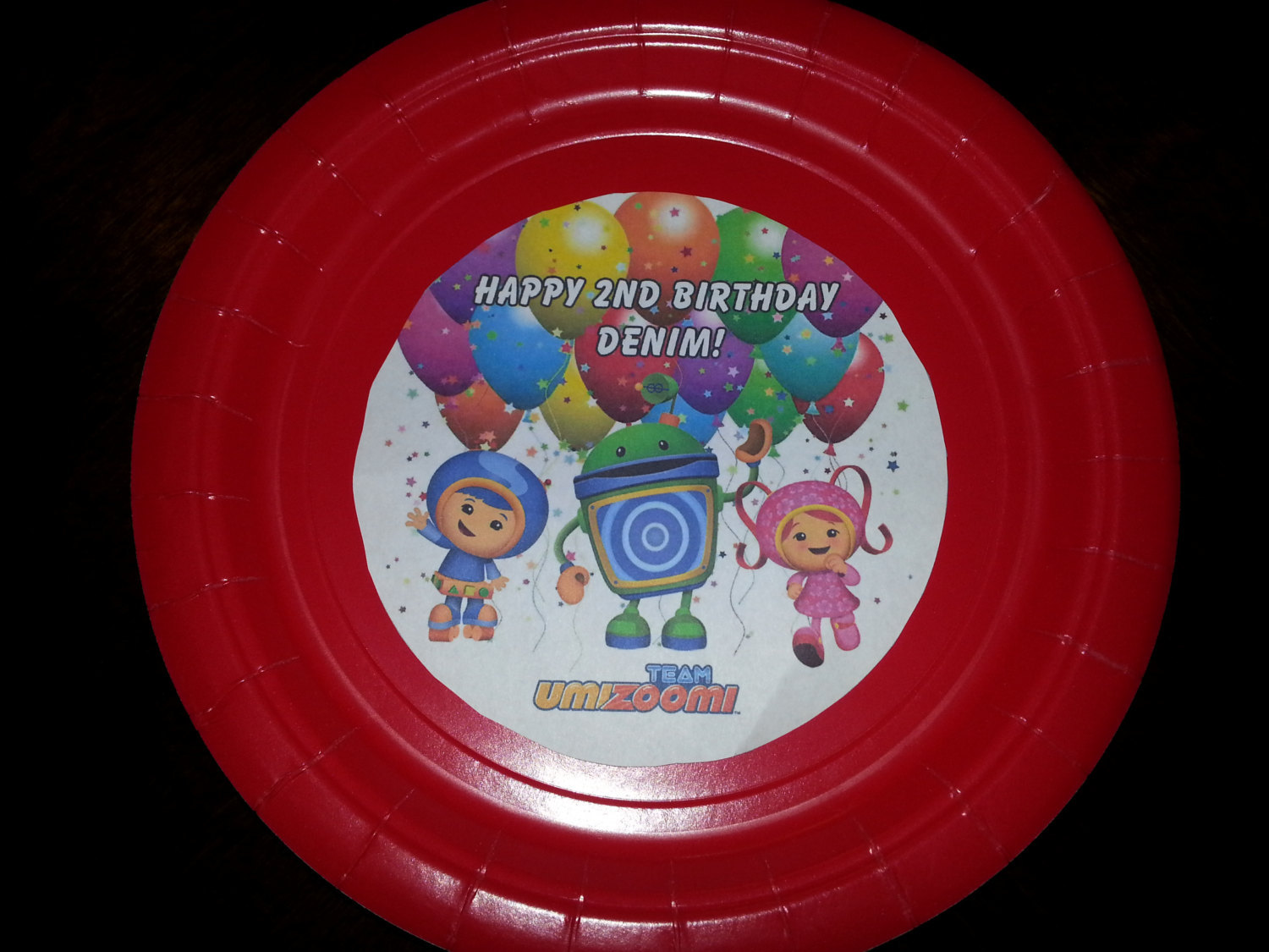 Team Umizoomi birthday plates | Team Umizoomi birthday plates with ...