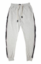 Heather Gray Flannel slim fit jogger pants Men's Joggers sweat pants M-2XL - $18.99