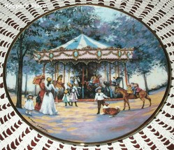 Franklin Mint CAROUSEL MEMORIES Victorian Heirloom Collection Plate Sandy Lebron - $10.00