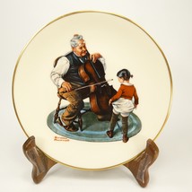 Grandpa's Girl by Norman Rockwell Gorham China Plate Danbury Mint   FJ1T - $6.95